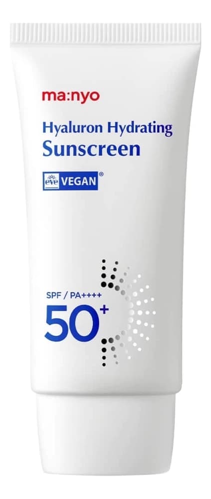Manyo Factory Солнцезащитный крем для лица с гиалуроновой кислотой Hyaluron Hydrating Sunscreen SPF50+ PA++++