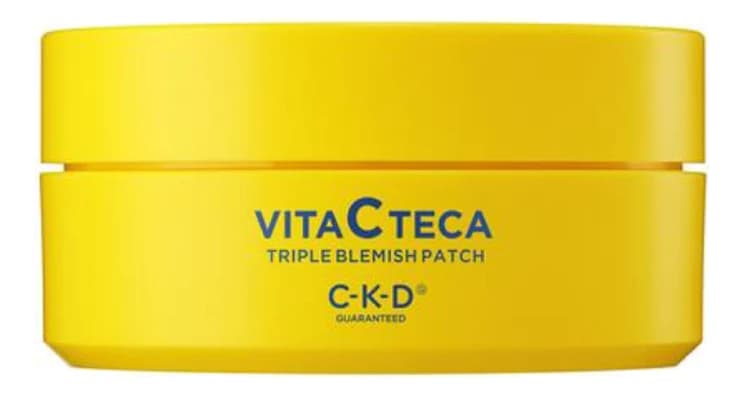 CKD Гидрогелевые выравнивающие патчи для кожи вокруг глаз Vita C Teca Triple Blemish Patch