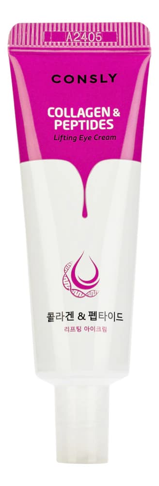 Consly Лифтинг-крем для кожи вокруг глаз с пептидами и коллагеном Collagen & Peptides Lifting Eye Cream