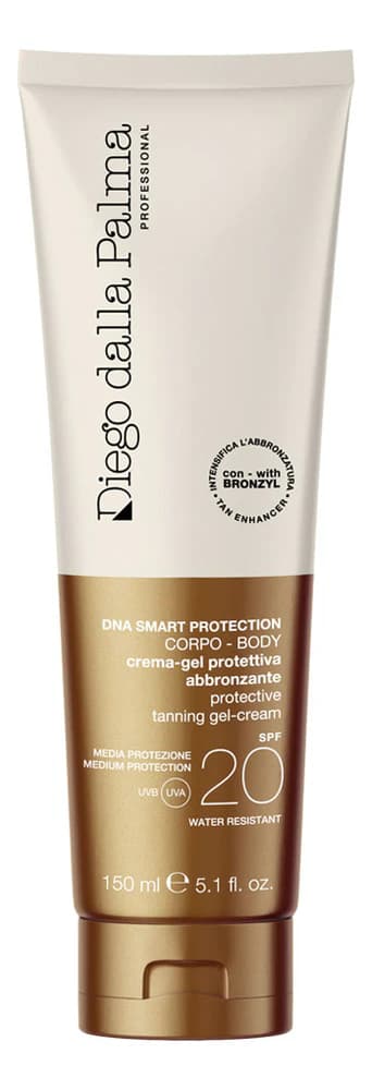 Diego dalla Palma Водостойкий солнцезащитный гель-крем для тела DNA Smart Protection Body Protective Tanning Gel-Cream SPF20