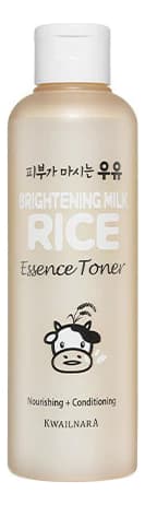 Welcos Тонер для лица осветляющий Kwailnara Brightening Milk Rice Essence Toner