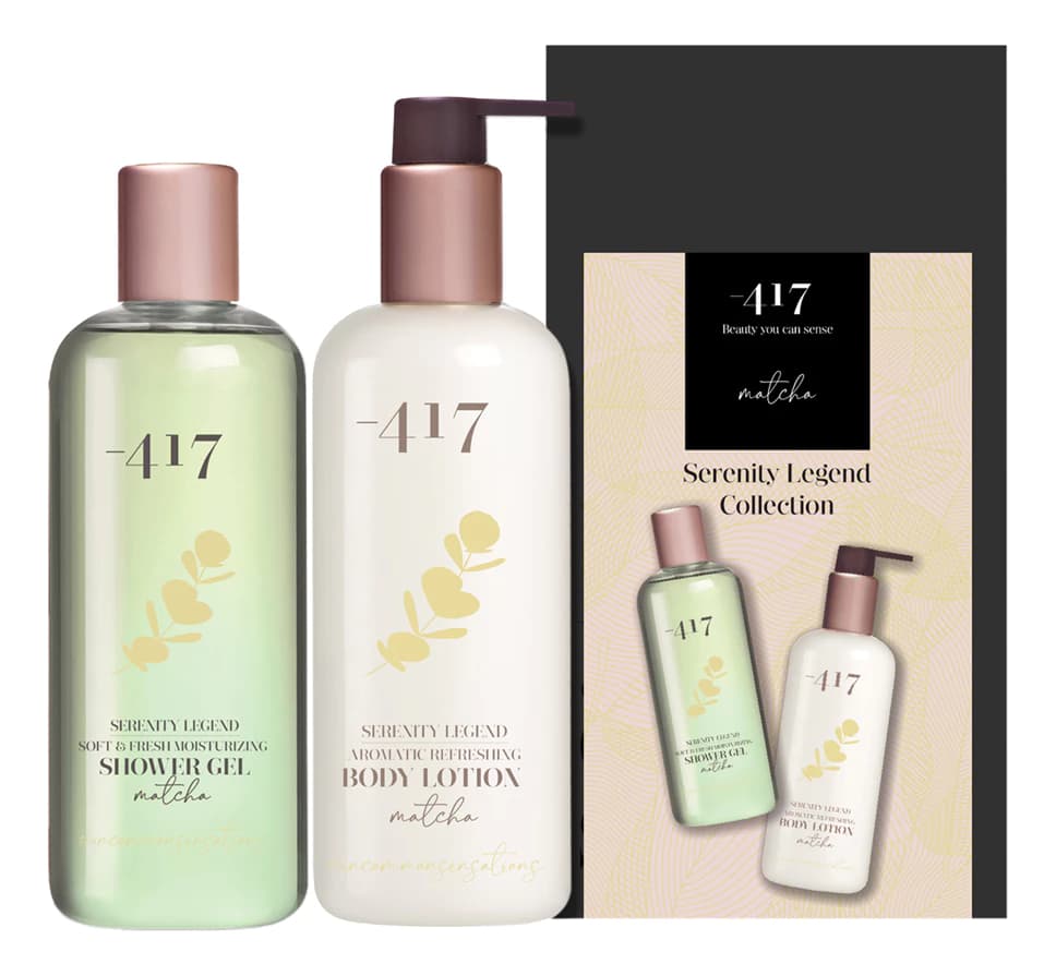 Minus 417 Набор для тела Serenity Legend Matcha (гель для душа + лосьон для тела 350мл