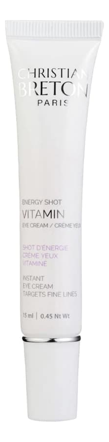 Christian Breton Энергизирующий бустер для кожи вокруг глаз с витаминами Energy Shot Vitamin Eye Cream