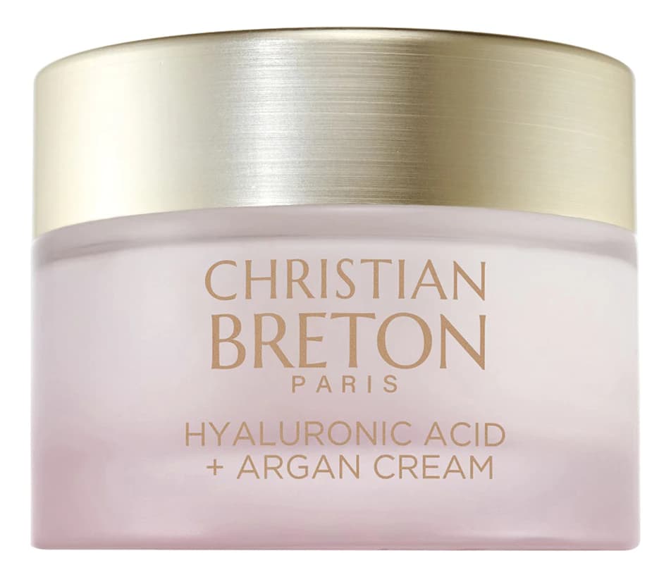 Christian Breton Крем-бустер для лица с гиалуроновой кислотой и аргановым маслом Hyaluronic Acid + Argan Cream