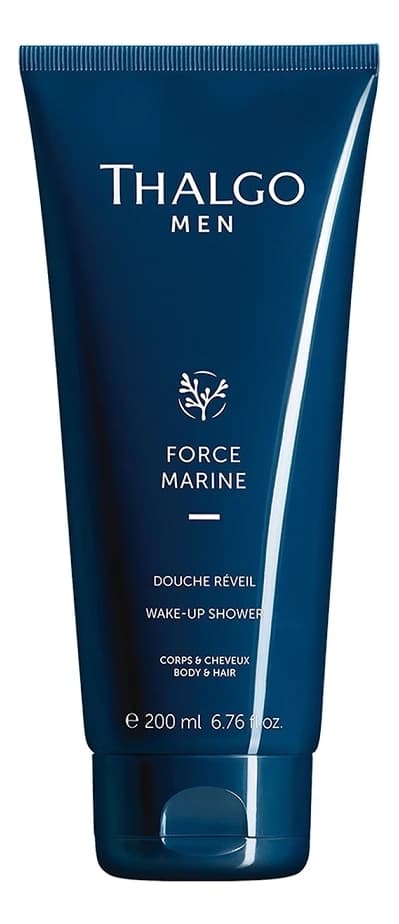 Thalgo Пробуждающий гель для душа Men Force Marine Douche Reveil