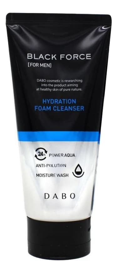 DABO Пенка-скраб для умывания Black Force For Men Hydration Foam Cleanser