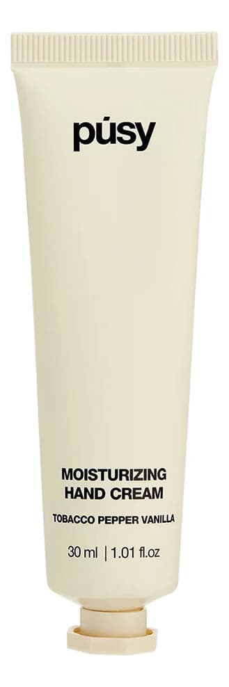 PUSY Крем для рук Moisturizing Hand Cream Tobacco Pepper Vanilla