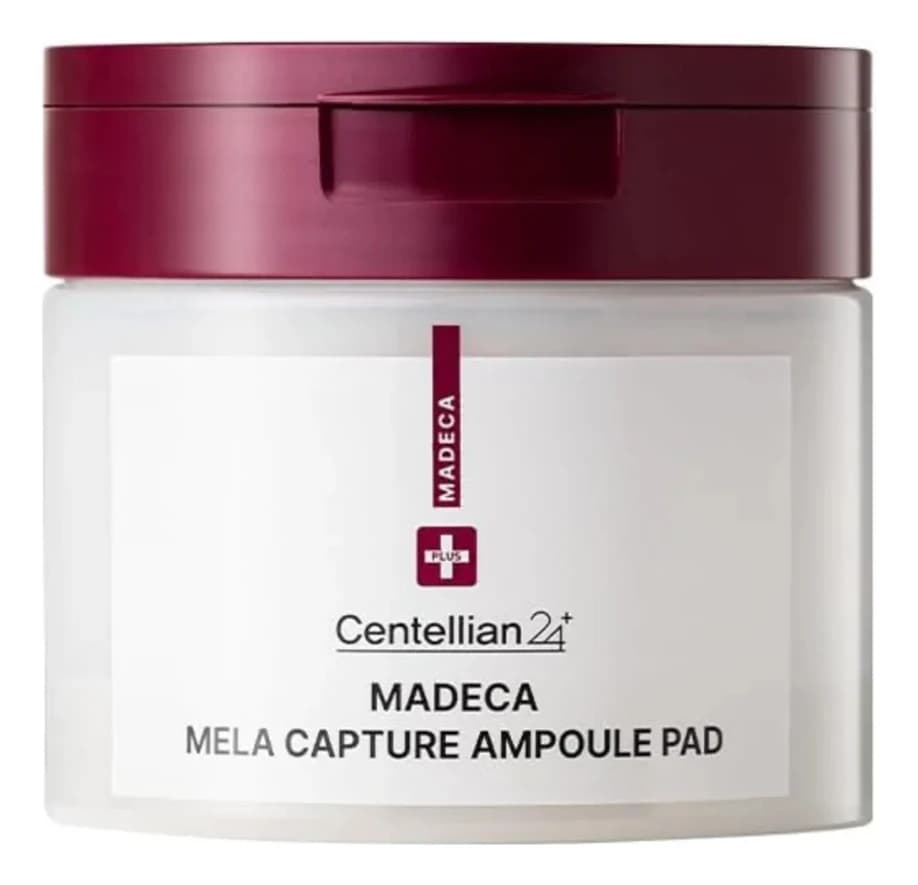Centellian24 Пэды для лица выравнивающие тон кожи Madeca Mela Capture Ampoule Pad