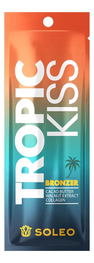 Soleo Крем-бронзатор для загара в солярии с коллагеном Tropic Kiss Bronzer Крем-бронзатор