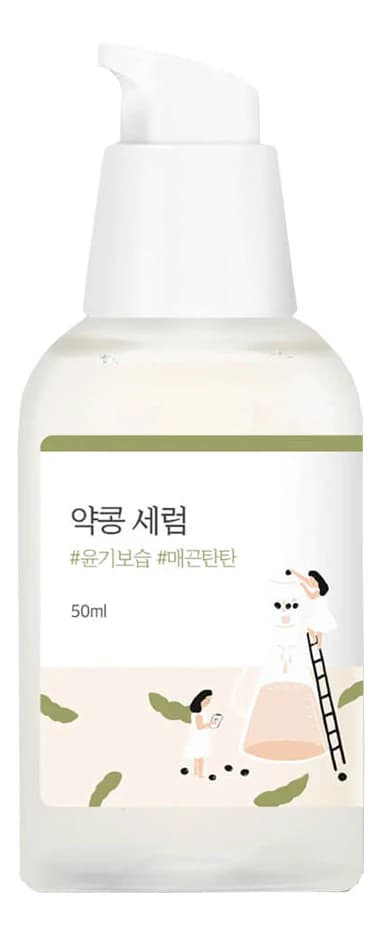 Round Lab Питательная сыворотка для лица с экстрактом соевых бобов Soybean Serum