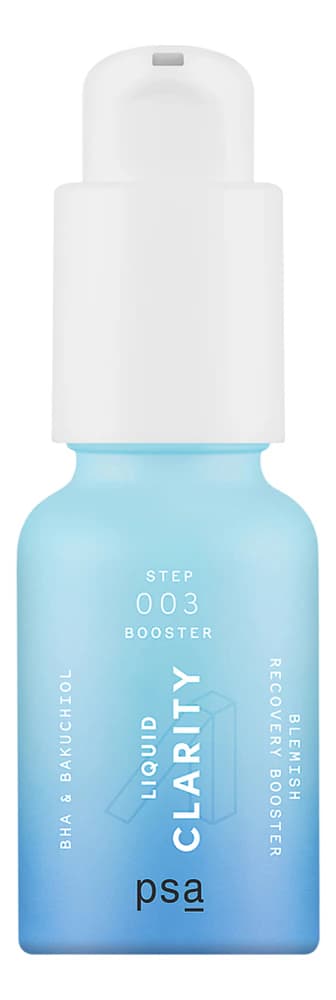 PSA Обновляющий бустер для лица с салициловой кислотой и бакучиолом Liquid Clarity BHA & Bakuchiol Blemish Recovery Booster