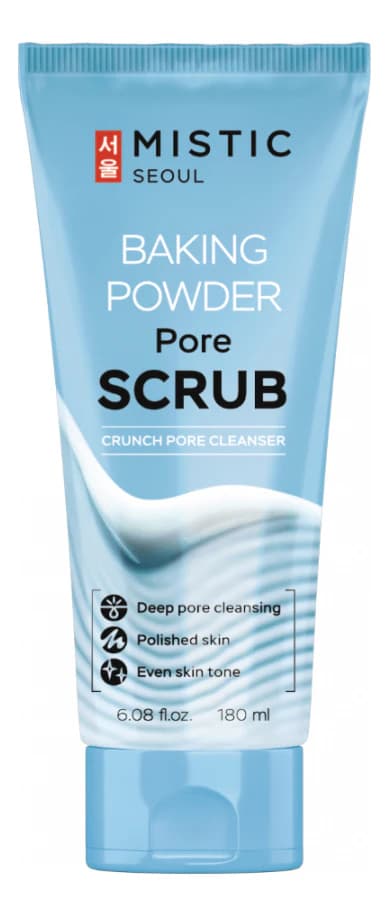 MISTIC Глубокоочищающий содовый скраб для лица Baking Powder Pore Scrub
