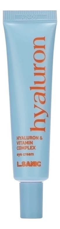 L.Sanic Крем для кожи вокруг глаз с гиалуроновой кислотой и витаминами Hyaluron & Vitamin Complex Eye Cream