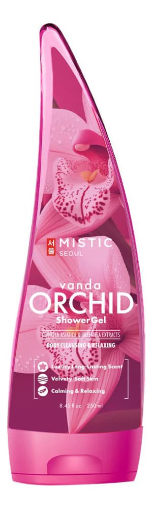 MISTIC Гель для душа с экстрактами центеллы и зеленого чая Vanda Orchid Shower Gel Гель