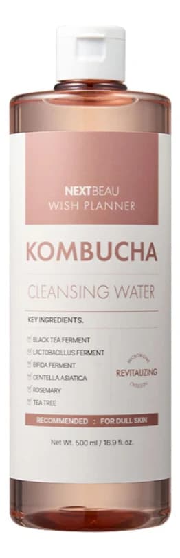 Nextbeau Мицеллярная вода для лица Wish Planner Kombucha Biome Cleansing Water