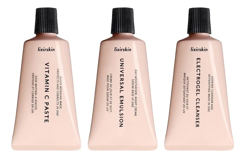Lixirskin Набор для лица Good Skin 3* (очищающий гель Electrogel Cleanser + маска Vitamin C Paste + эмульсия Universal Emulsion SPF10)