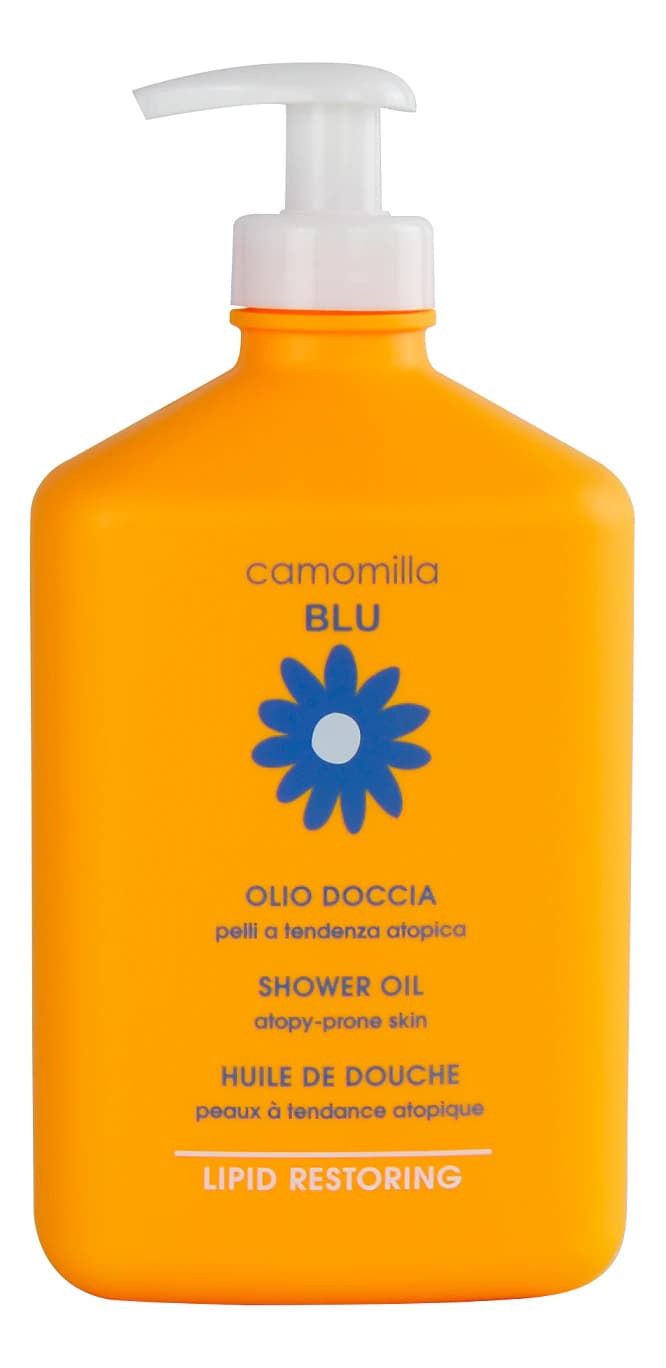Camomilla BLU Масло для душа для сверхчувствительной атопичной кожи Olio Doccia