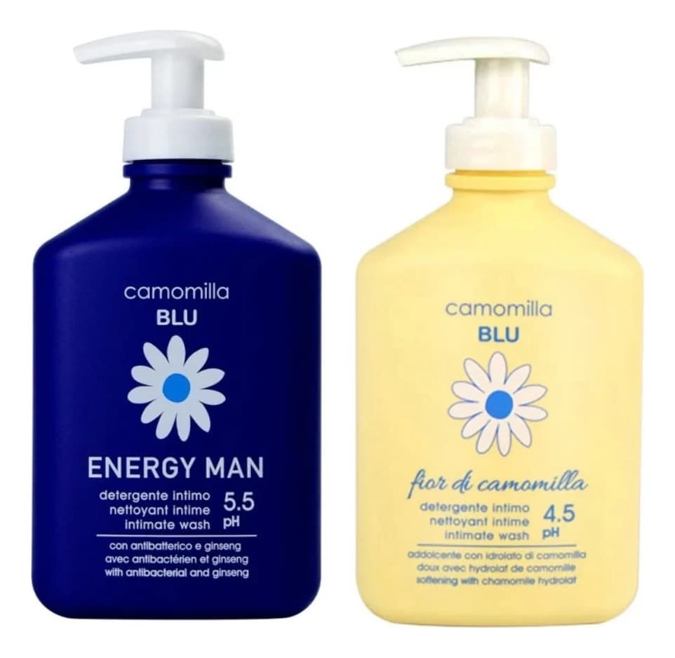 Camomilla BLU Набор для интимной гигиены Detergente Intimo 2* (гель Energy Man + гель Fior Di Camomilla