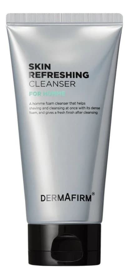 Dermafirm Очищающая пенка для лица For Homme Skin Refreshing Cleanser