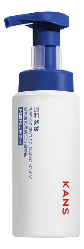 KANS Очищающая мужская пенка-мусс для умывания Men Care Purifying Gentle Cleansing Mousse