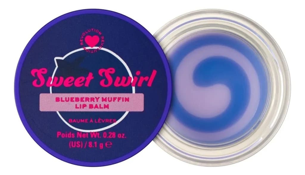 I Heart Revolution Бальзам-маска для губ Sweet Swirl Lip Balm Blueberry muffin