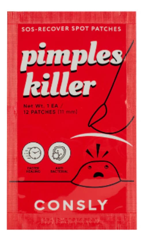 Consly Активные патчи локального применения для проблемной кожи лица Pimples Killer SOS-Recover Spot Patches