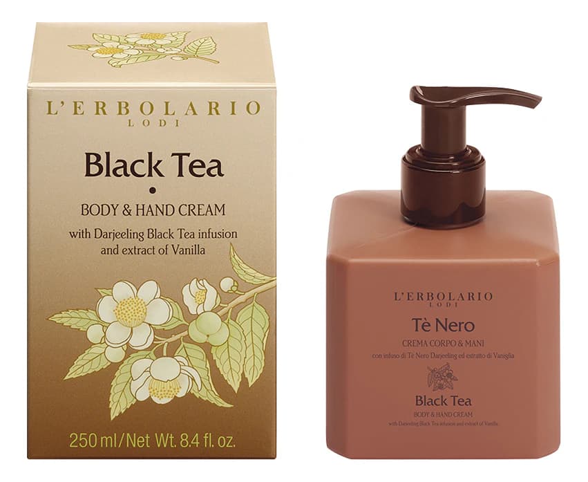 L'Erbolario Black Tea Крем для тела и рук