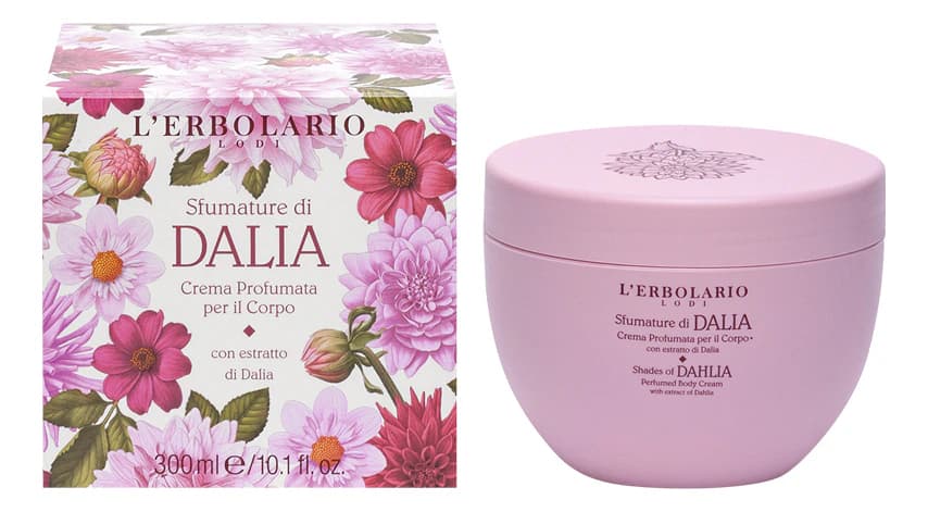 L'Erbolario Shades Of Dahlia Крем для тела