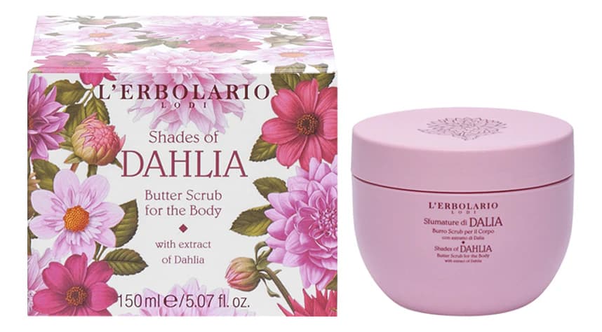L'Erbolario Shades Of Dahlia Скраб для тела