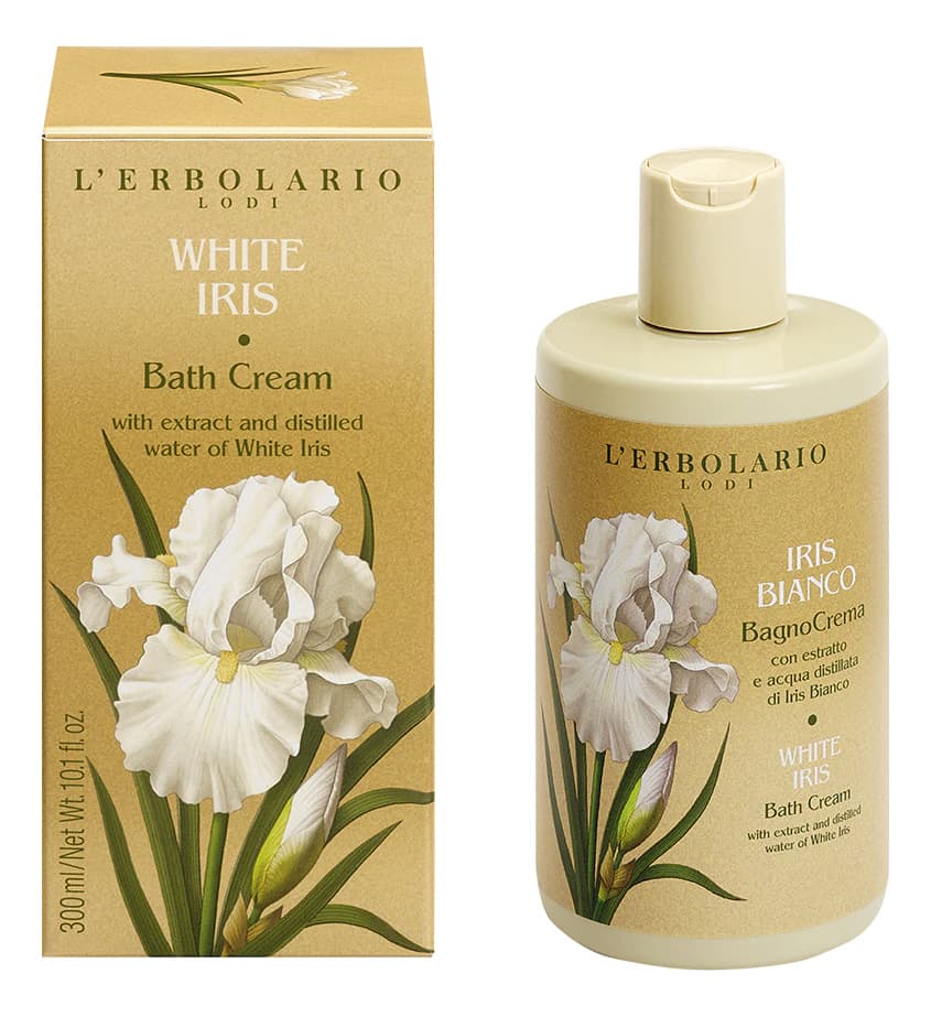 L'Erbolario White Iris Крем-гель для душа и ванны