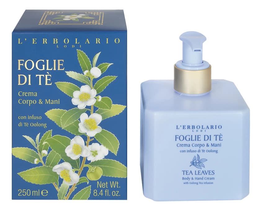 L'Erbolario Tea Leaves Крем для рук и тела
