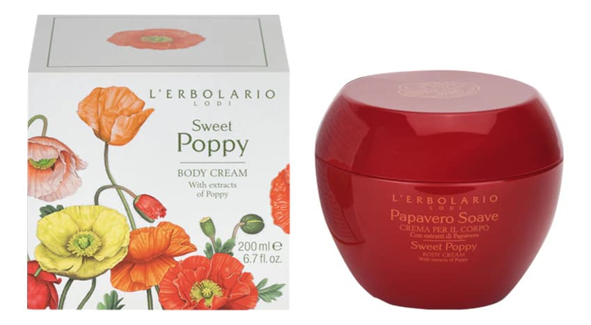 L'Erbolario Sweet Poppy Крем для тела