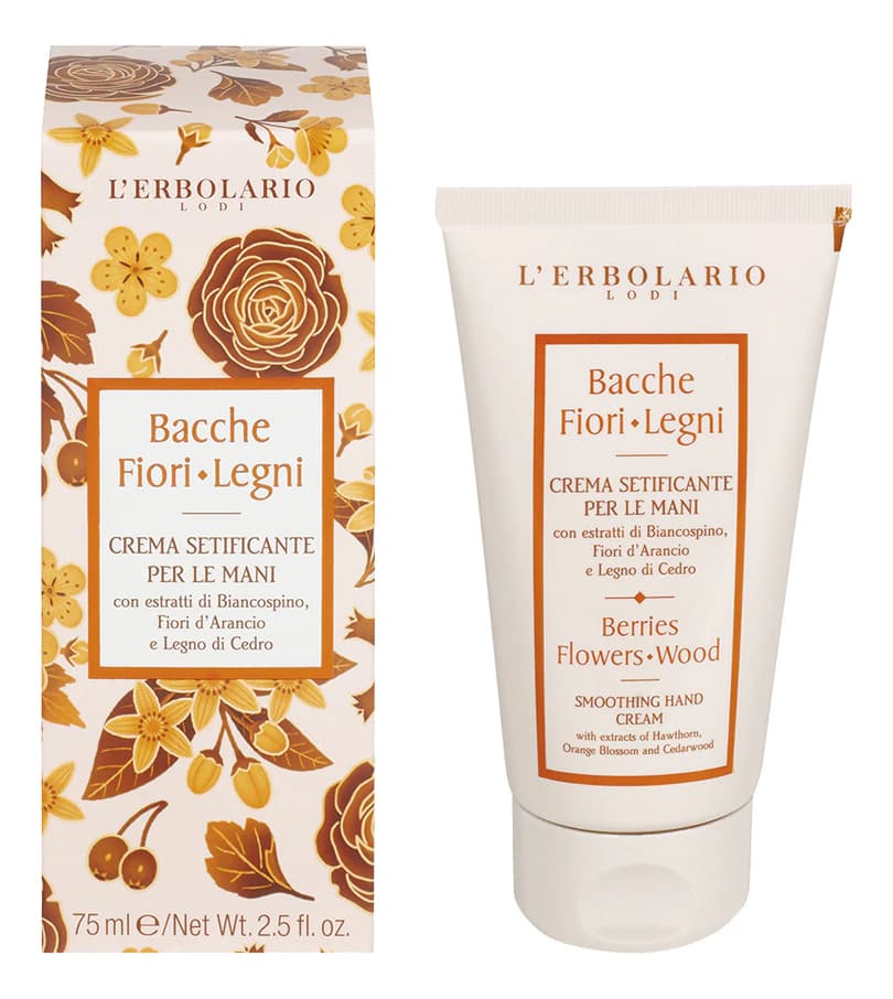 L'Erbolario Berries Flowers Wood Крем для рук