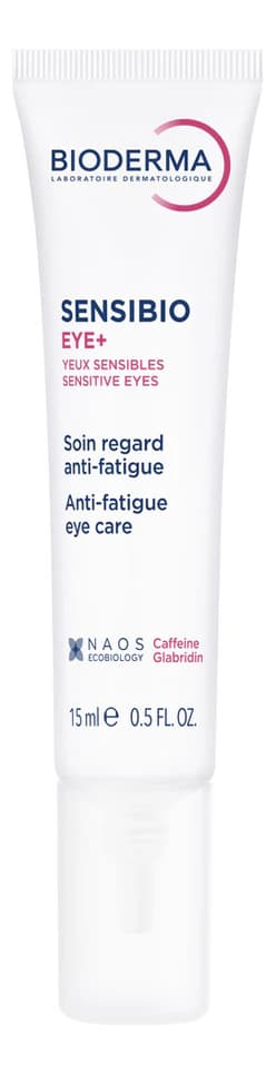 Bioderma Гель для кожи вокруг глаз против темных кругов, морщин и отеков Sensibio Eye+ Soin Regard