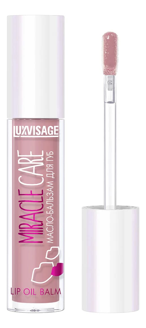LUXVISAGE Масло-бальзам для губ Miracle Care Lip Oil Balm 101 powder rose