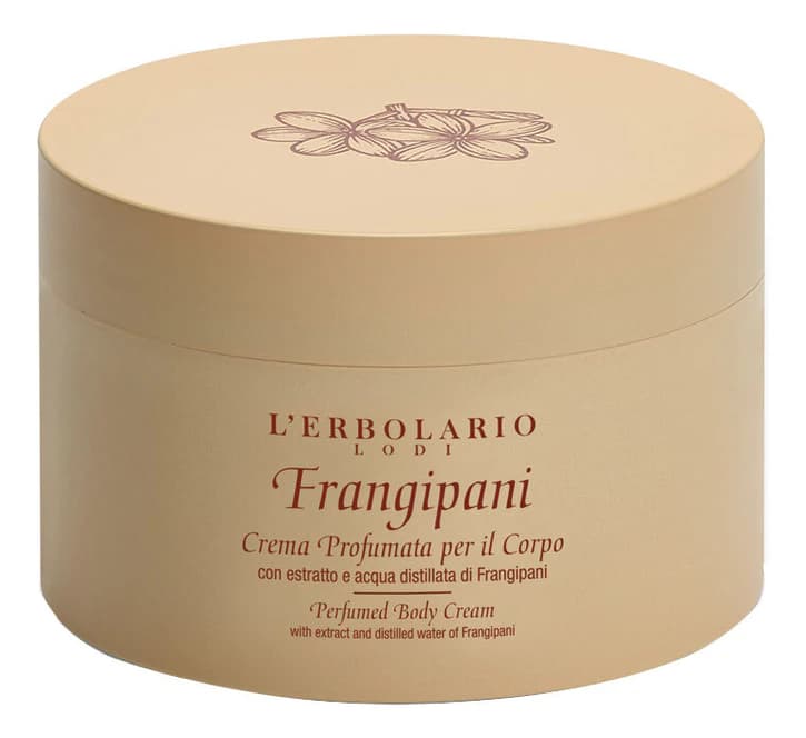 L'Erbolario Крем для тела с ароматом франжипани Frangipani Perfumed Body Cream