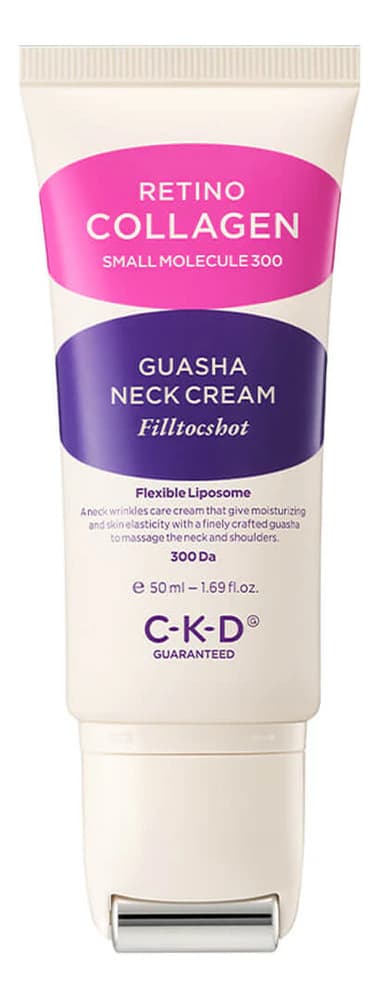CKD Крем для шеи омолаживающий Retino Collagen Small Molecule 300 Guasha Cream Filltocshot