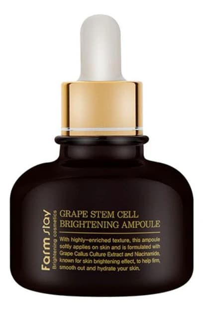Farm Stay Омолаживающая сыворотка для лица Grape Stem Cell Brightening Ampoule