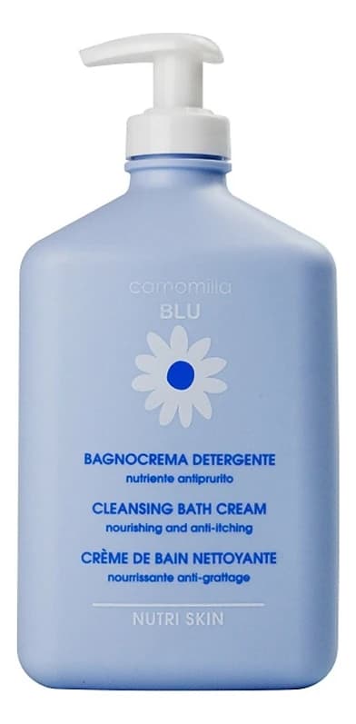 Camomilla BLU Крем для душа Снятие зуда и питания кожи Bagnocrema Detergente