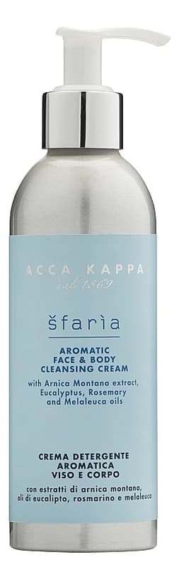 Acca Kappa Очищающий крем для лица и тела Sfaria Aromatic Face & Body Cleansing Cream