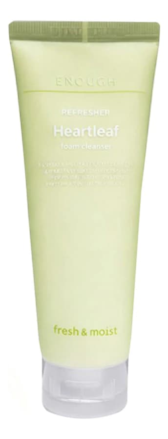 Enough Пенка для умывания с экстрактом центеллы Refresher Heartleaf Foam Cleanser