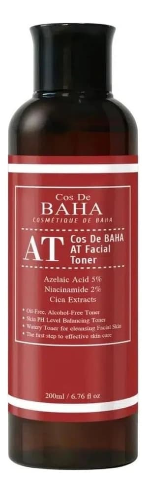 Cos De Baha Тонер для лица с азелаиновой кислотой AT Facial Toner Azelaic Acid