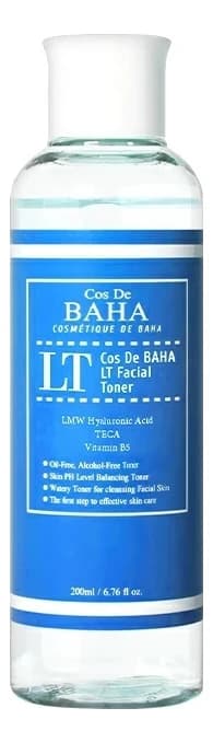 Cos De Baha Тонер для лица с низкомолекулярной гиалуроновой кислотой LT Facial Toner LMW HA Тонер