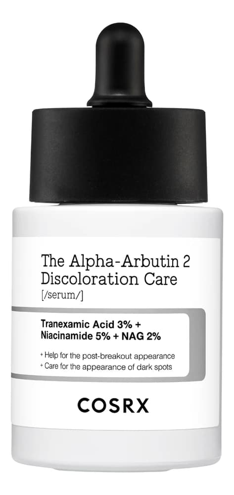 COSRX Осветляющая сыворотка для лица The Alpha-Arbutin 2 Discoloration Care Serum