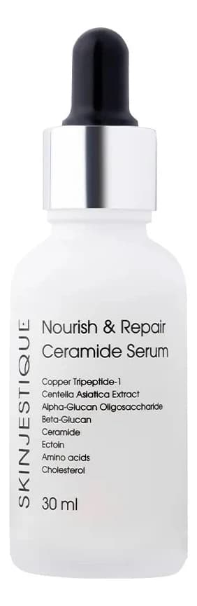 Skinjestique Сыворотка для лица с керамидами и трипептидом меди Nourish & Repair Ceramide Serum