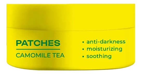 SOOSAN Патчи для кожи вокруг глаз с экстрактом ромашки Patches Camomile Tea