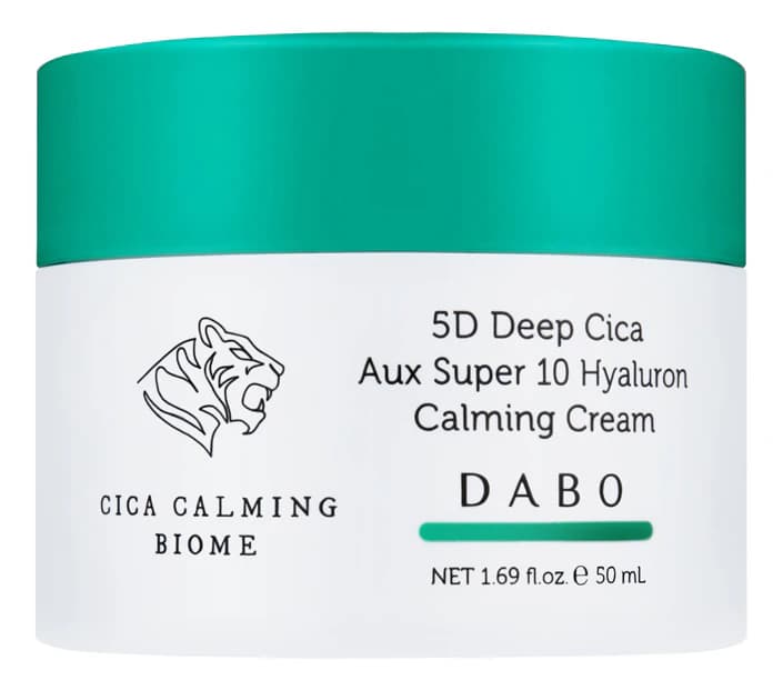 DABO Восстанавливающий крем для лица 5D Deep Cica Aux Super 10 Hyaluron Calming Cream