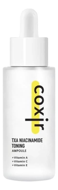 Coxir Сыворотка для лица с ниацинамидом и транексамовой кислотой TXA Niacinamide Toning Ampoule