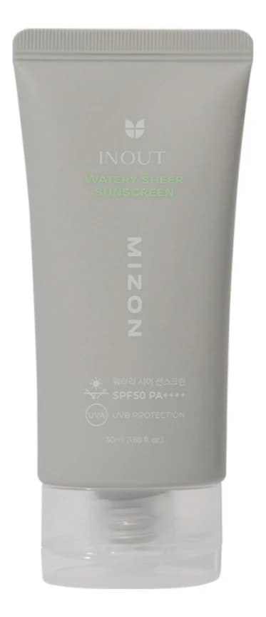 Mizon Увлажняющий солнцезащитный лосьон для лица Inout Watery Sheer Sunscreen SPF50 PA++++