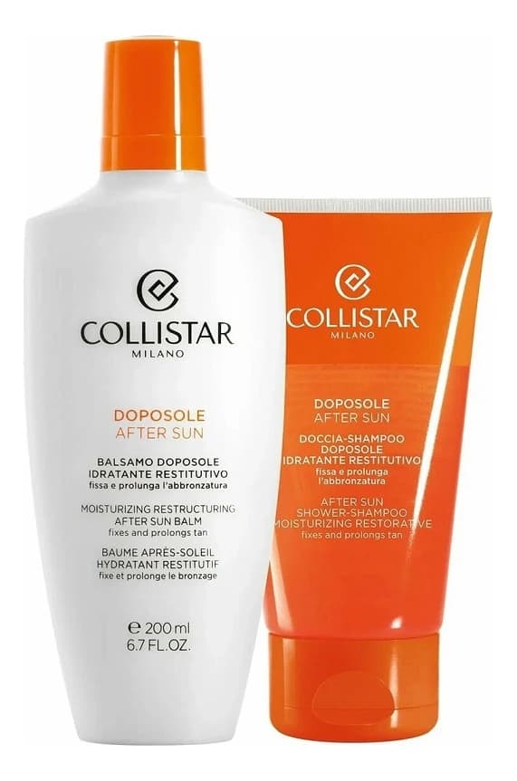Collistar Набор после загара Doposole (шампунь д/волос и тела Doccia-Shampoo + бальзам д/тела Balsamo 200мл)